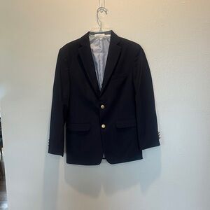 Izod Boys Navy Blazer with Gold Buttons